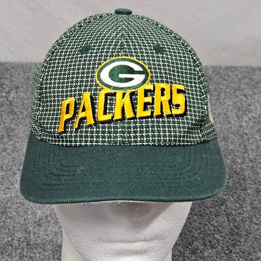 Green Bay‎ Packers Hat Green Yellow Cap Kids Boys Strapback NFL Pro Line Youth